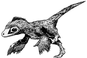 Dakotaraptor Jungtier