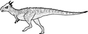 Pachycephalosaurus Weibchen